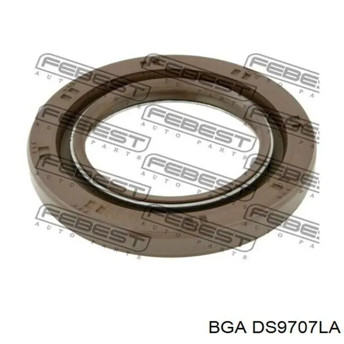 Semieje delantero izquierdo DS9707LA BGA