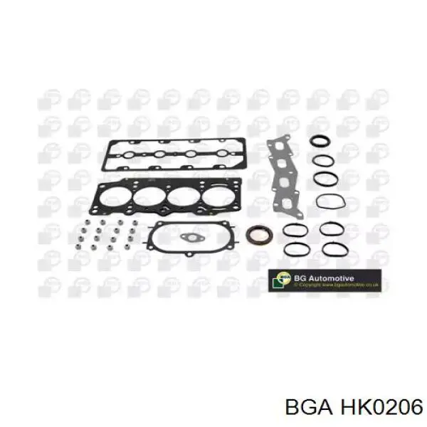 HK0206 BGA juego de juntas de motor, completo, superior