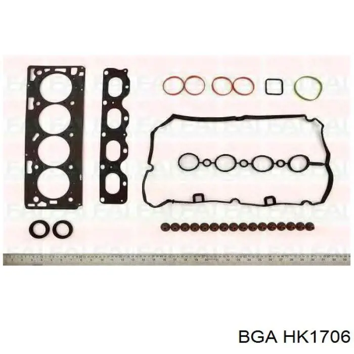 1606537 Opel Juego de juntas superiores de motor