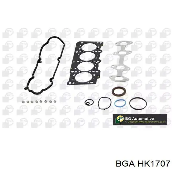 HK1707 BGA Juego de juntas superiores de motor