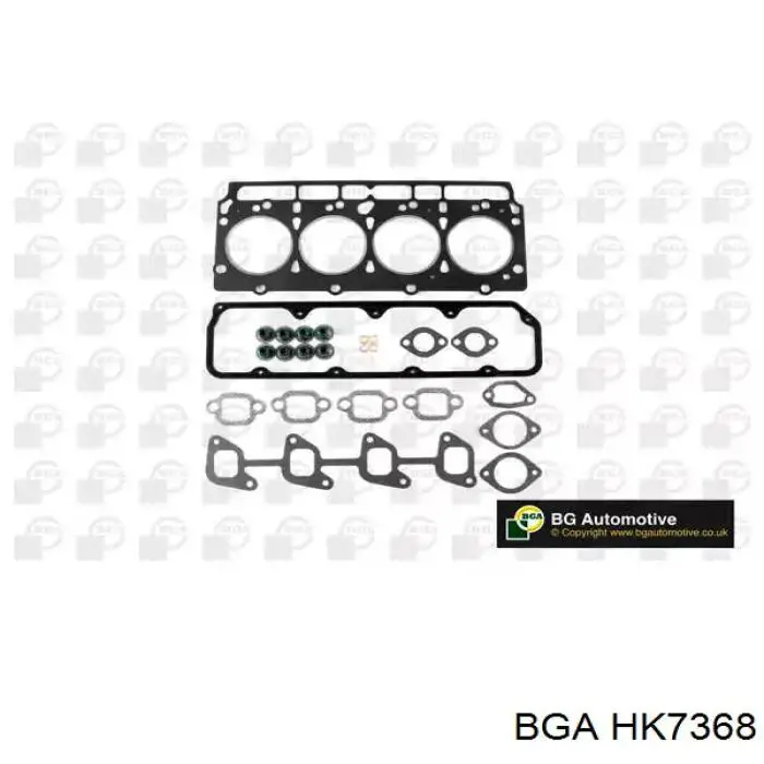 HK7368 BGA juego de juntas de motor, completo, superior