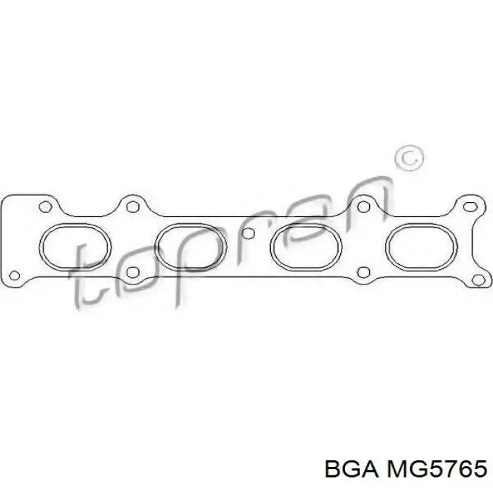 Comprar MG5765 BGA Junta colector escape