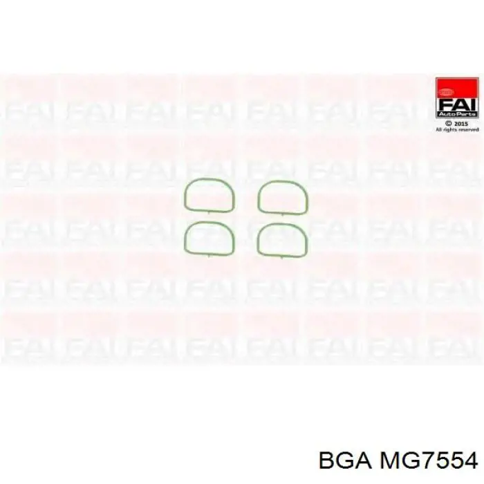 Comprar MG7554 BGA Junta de colector de admisión