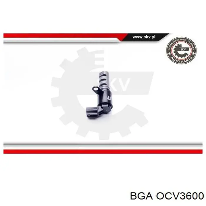 OCV3600 BGA válvula control, ajuste de levas, derecha