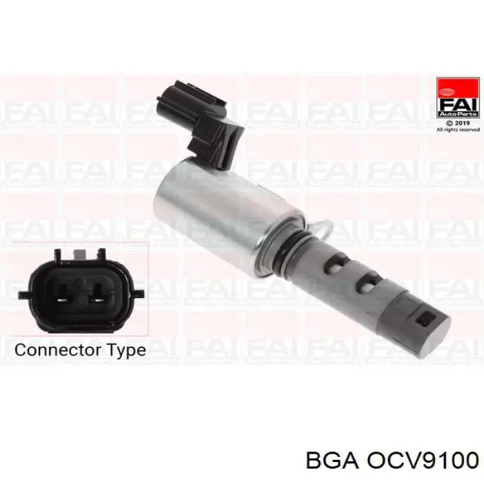 OCV9100 BGA válvula control, ajuste de levas