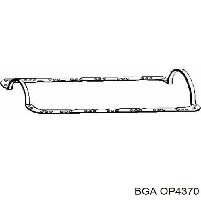 OP4370 BGA junta, cárter de aceite