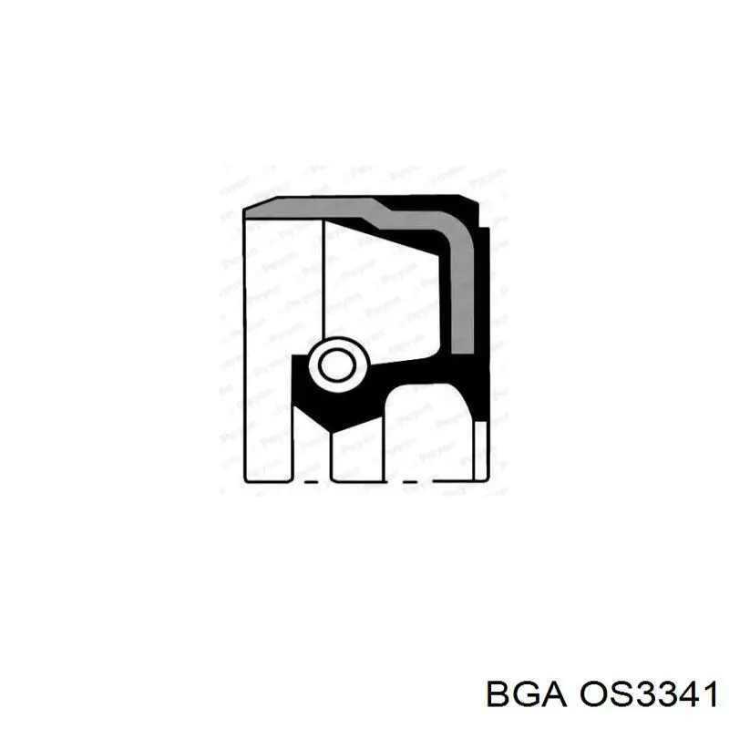 OS3341 BGA anillo retén, cigüeñal