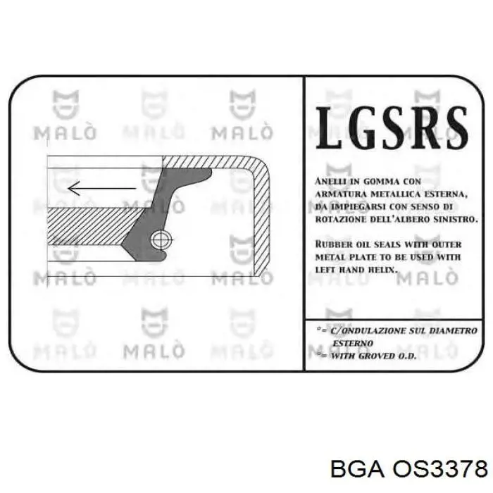 Retén del cigüeñal Corteco 12001483 precio, desde 8,41 EUR