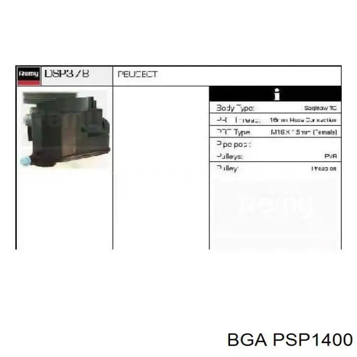 Comprar PSP1400 BGA Bomba servodireccion