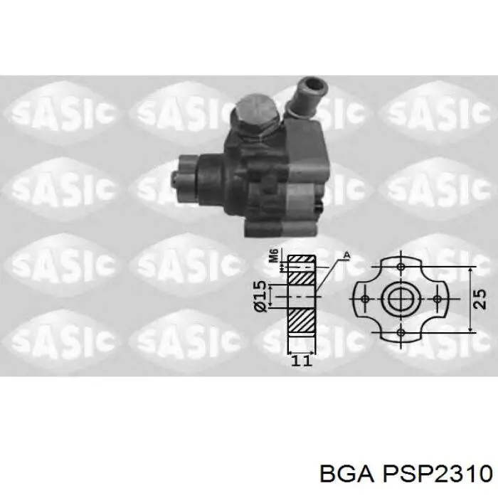 4130156 Ford bomba hidráulica de dirección