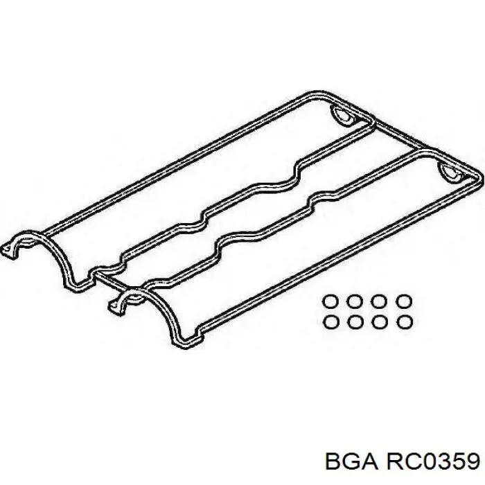 RC0359 BGA junta, tapa de culata de cilindro derecha