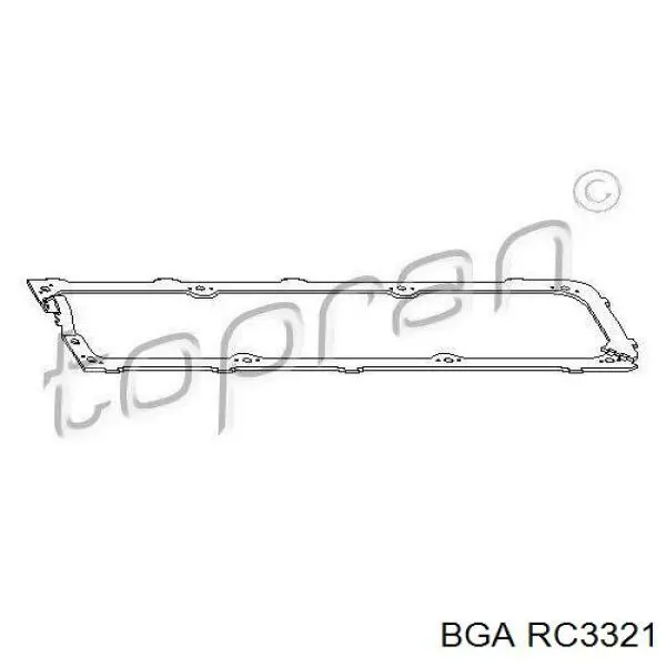 RC3321 BGA junta de la tapa de válvulas del motor