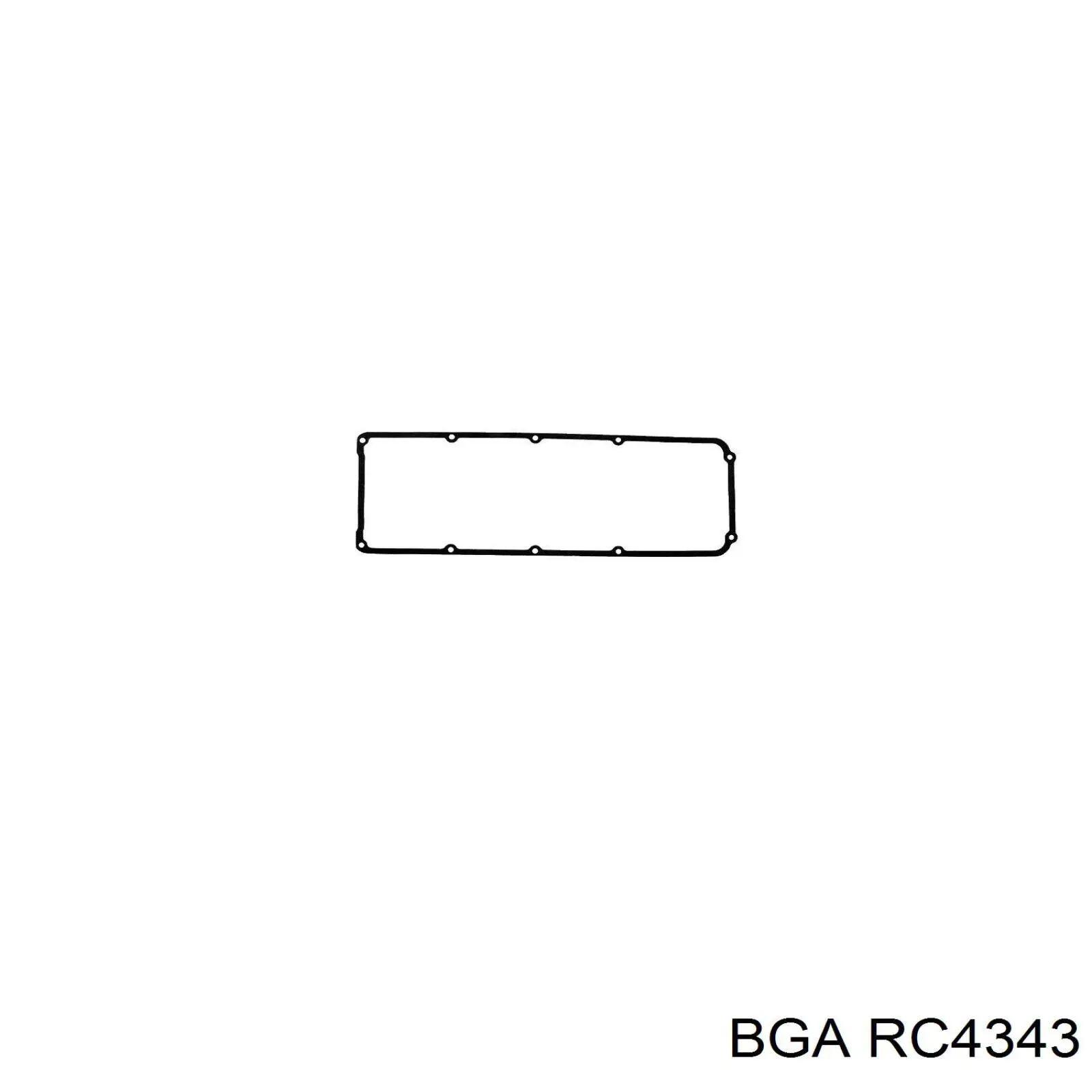 RC4343 BGA junta de la tapa de válvulas del motor