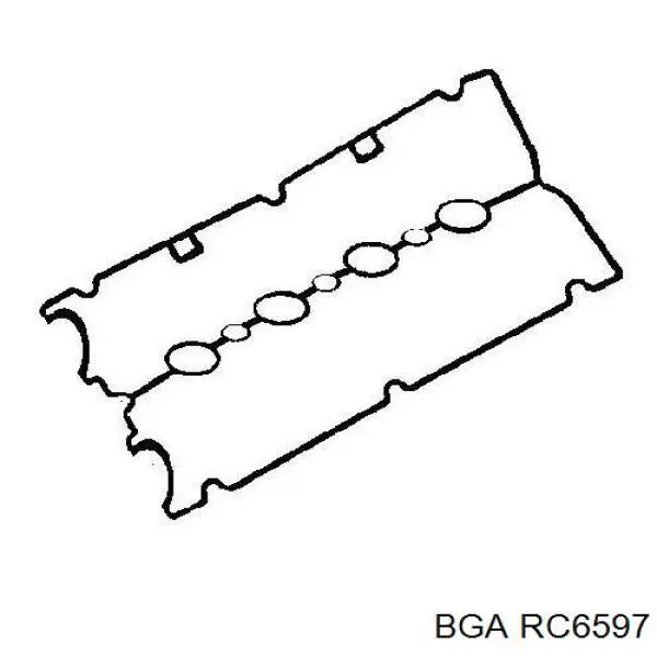 RC6597 BGA junta de la tapa de válvulas del motor