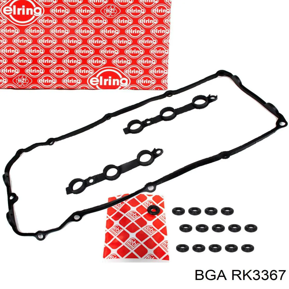 RK3367 BGA juego de juntas, tapa de culata de cilindro, anillo de junta
