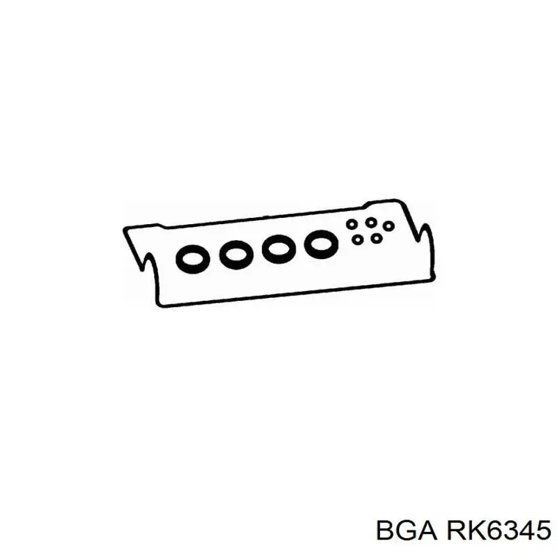 RK6345 BGA juego de juntas, tapa de culata de cilindro, anillo de junta
