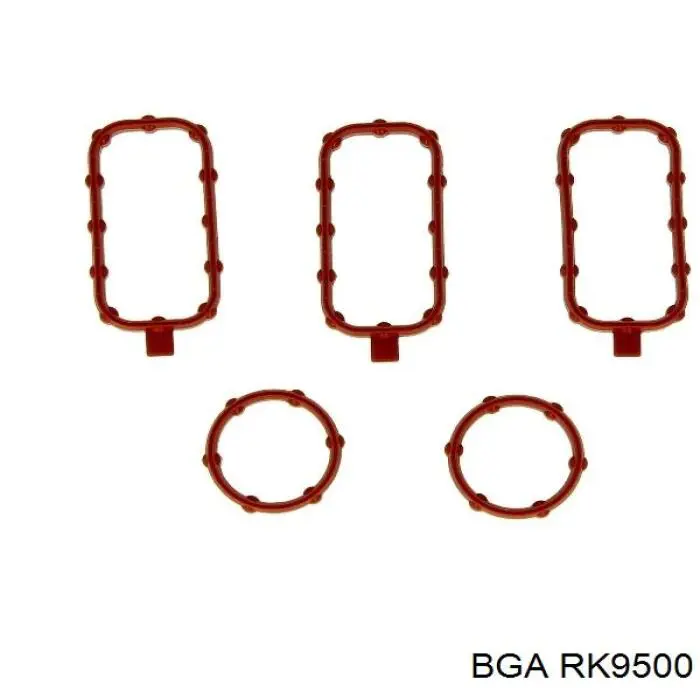 RK9500 BGA juego de juntas, tapa de culata de cilindro, anillo de junta