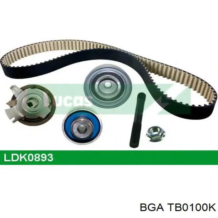 TB0100K BGA kit correa de distribución