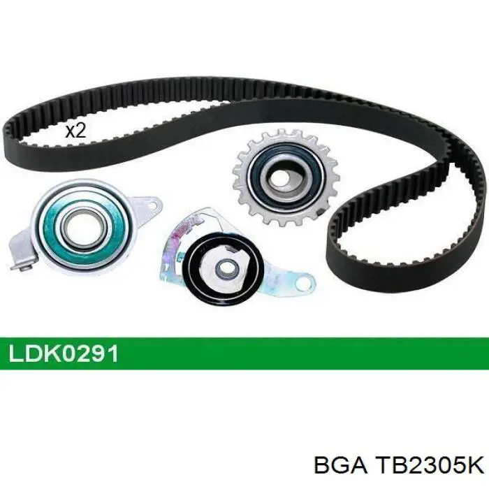 Kit de distribución 530010410 LUK