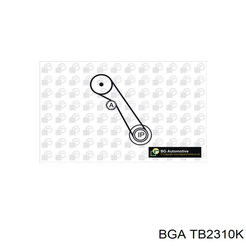 TB2310K BGA kit de correa de distribución