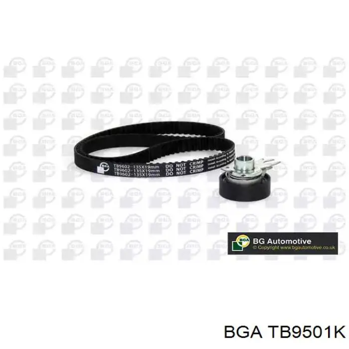 Juego de correas dentadas BGA TB9501K precio, desde 62,51 EUR