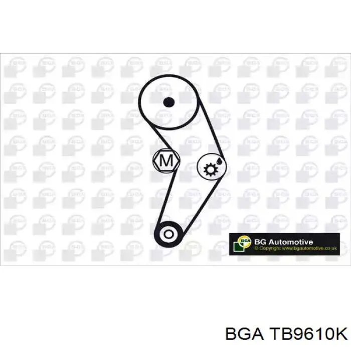 TB9610K BGA kit correa de distribución