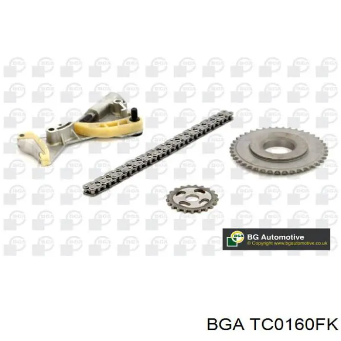 TC0160FK BGA juego, cadena, bomba de aceite