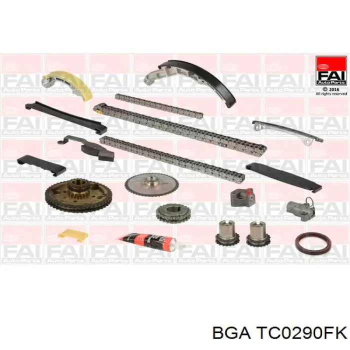 Kit de cadena de distribución BGA TC0290FK precio, desde 313,44 EUR