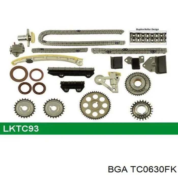 KDK-804 Japan Parts kit de cadenas de distribución