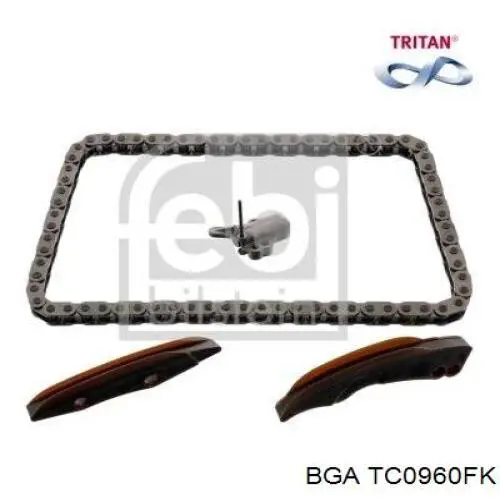 Kit de cadena de distribución BGA TC0960FK precio, desde 160,96 EUR