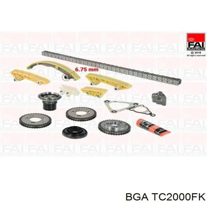 Comprar TC2000FK BGA Kit de cadena de distribución