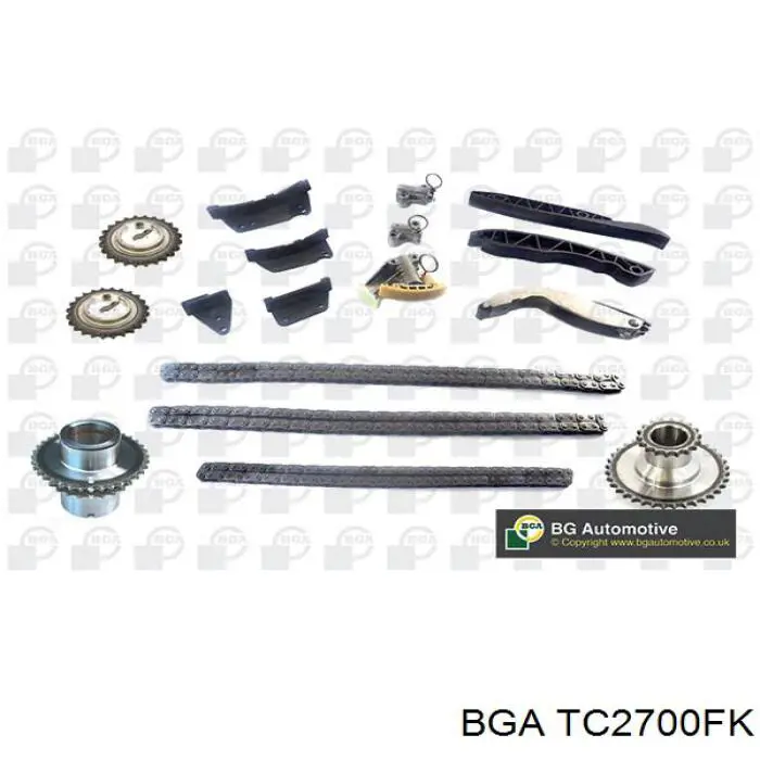 TC2700FK BGA kit de cadenas de distribución