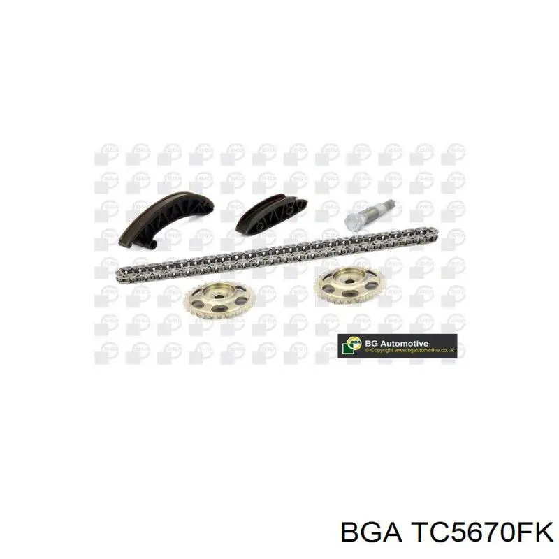 Kit de cadena de distribución BGA TC5670FK precio, desde 103,92 EUR