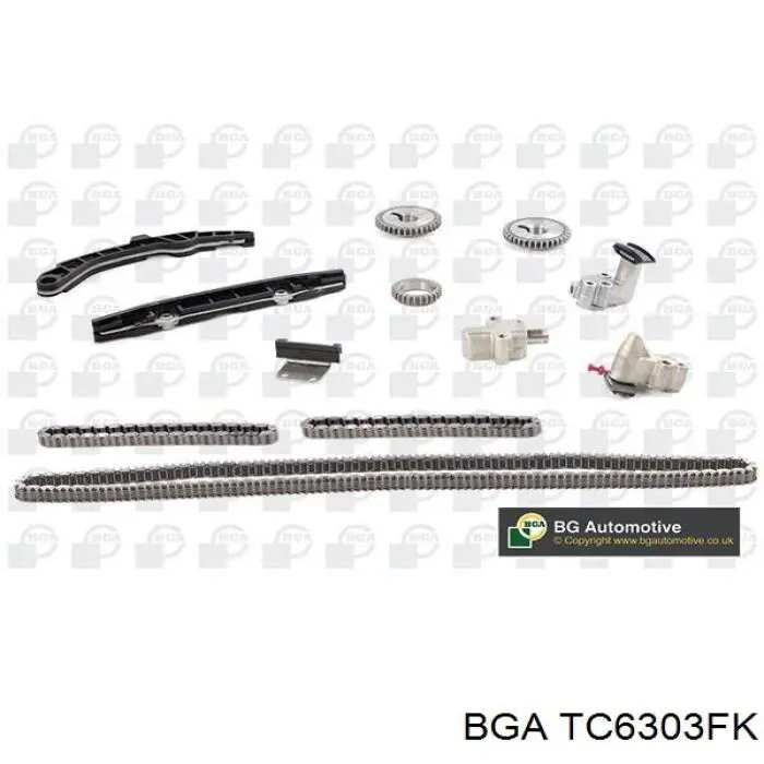 TC6303FK BGA kit de cadenas de distribución