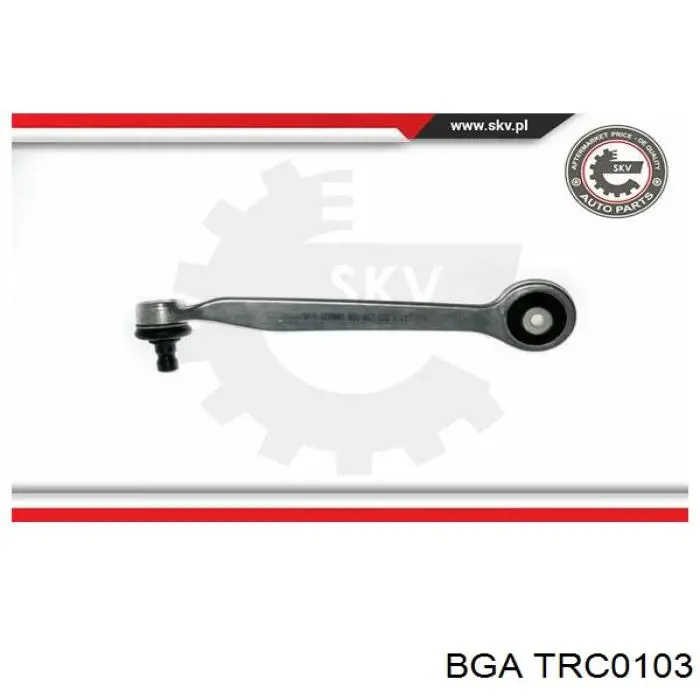 TRC0103 BGA barra oscilante, suspensión de ruedas delantera, superior izquierda