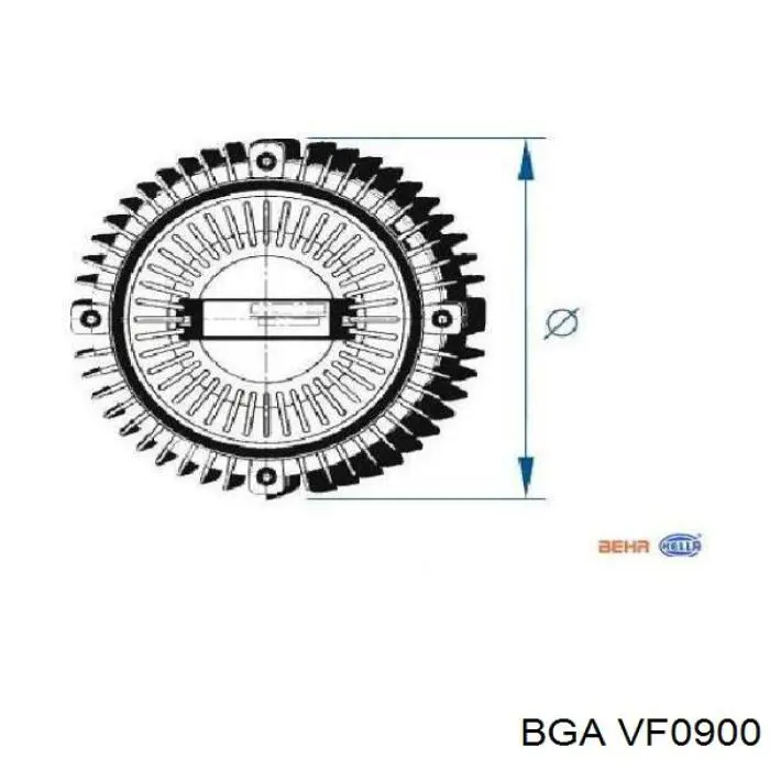 Embrague, ventilador del radiador BMW 3 E21