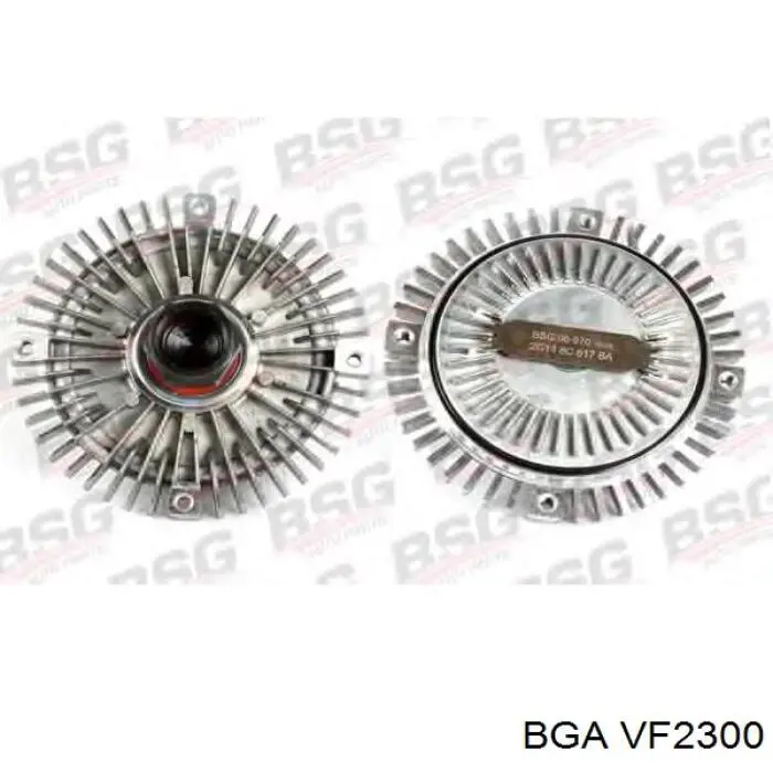 VF2300 BGA embrague, ventilador del radiador