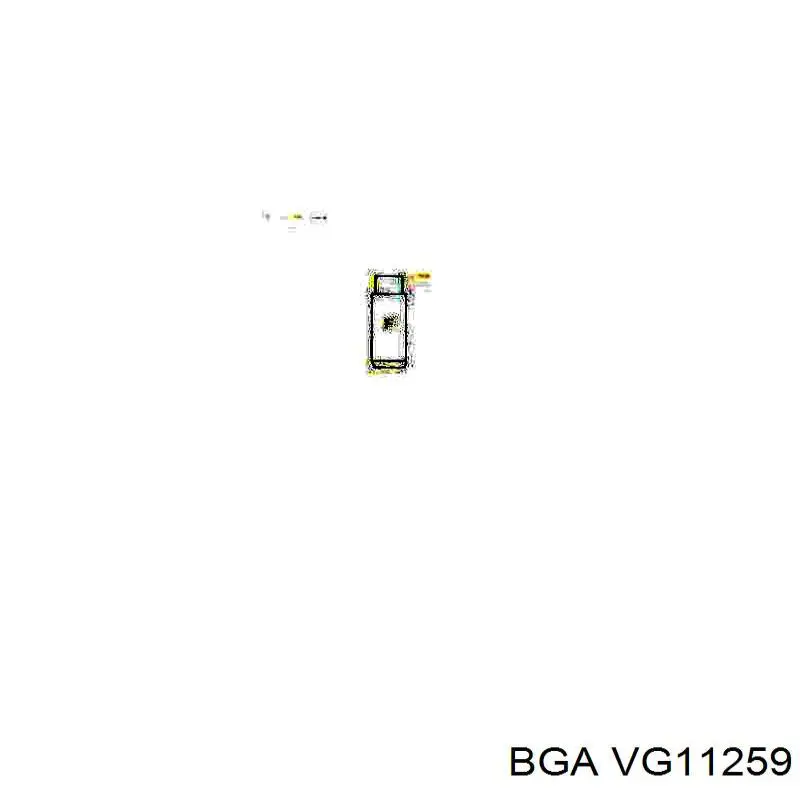 VG11259 BGA guía de válvula