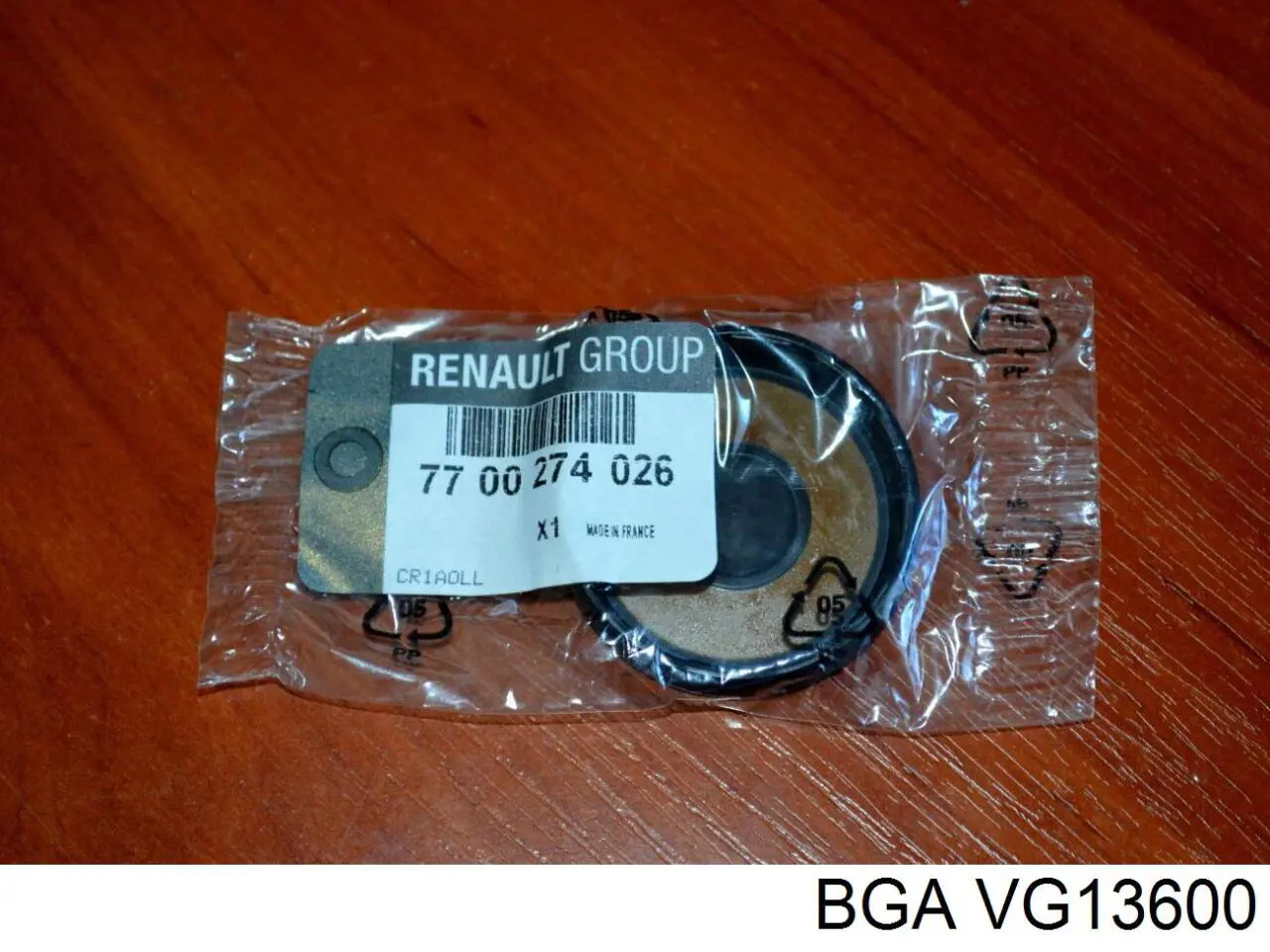 VG13600 BGA guía de válvula de admisión