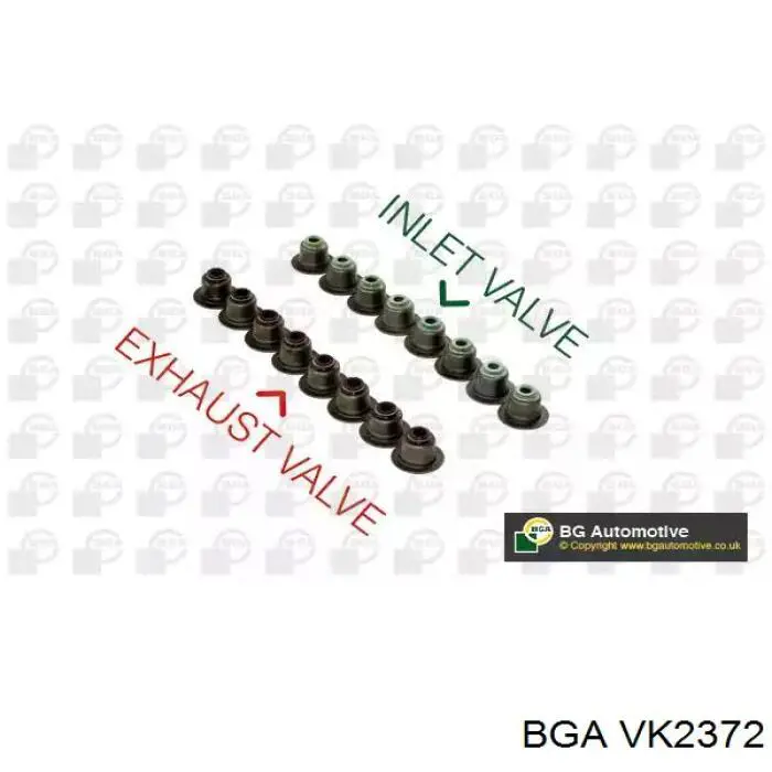 Comprar VK2372 BGA Juego de retenes de válvula de admisión y escape