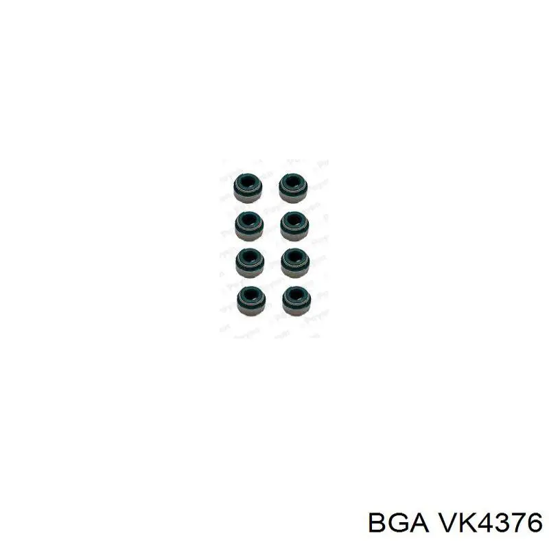 Juego de retenes de válvula de admisión y escape 57023300 Ajusa