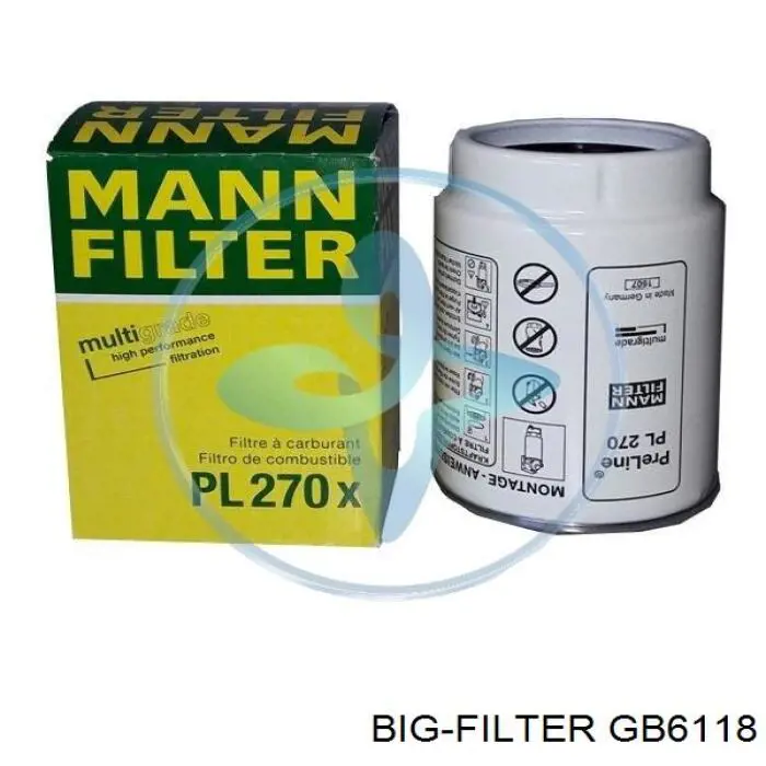 GB6118 BIG Filter filtro combustible