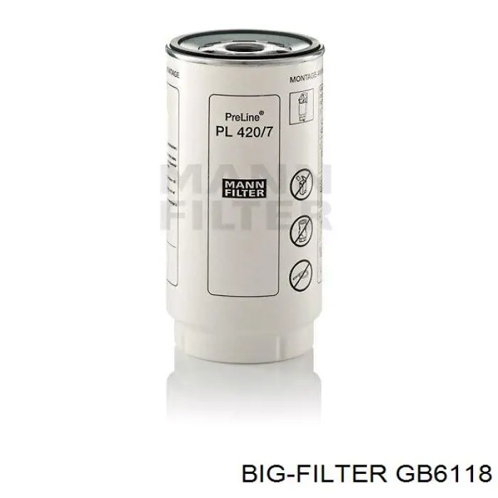 Filtro de combustible RD270S Rider
