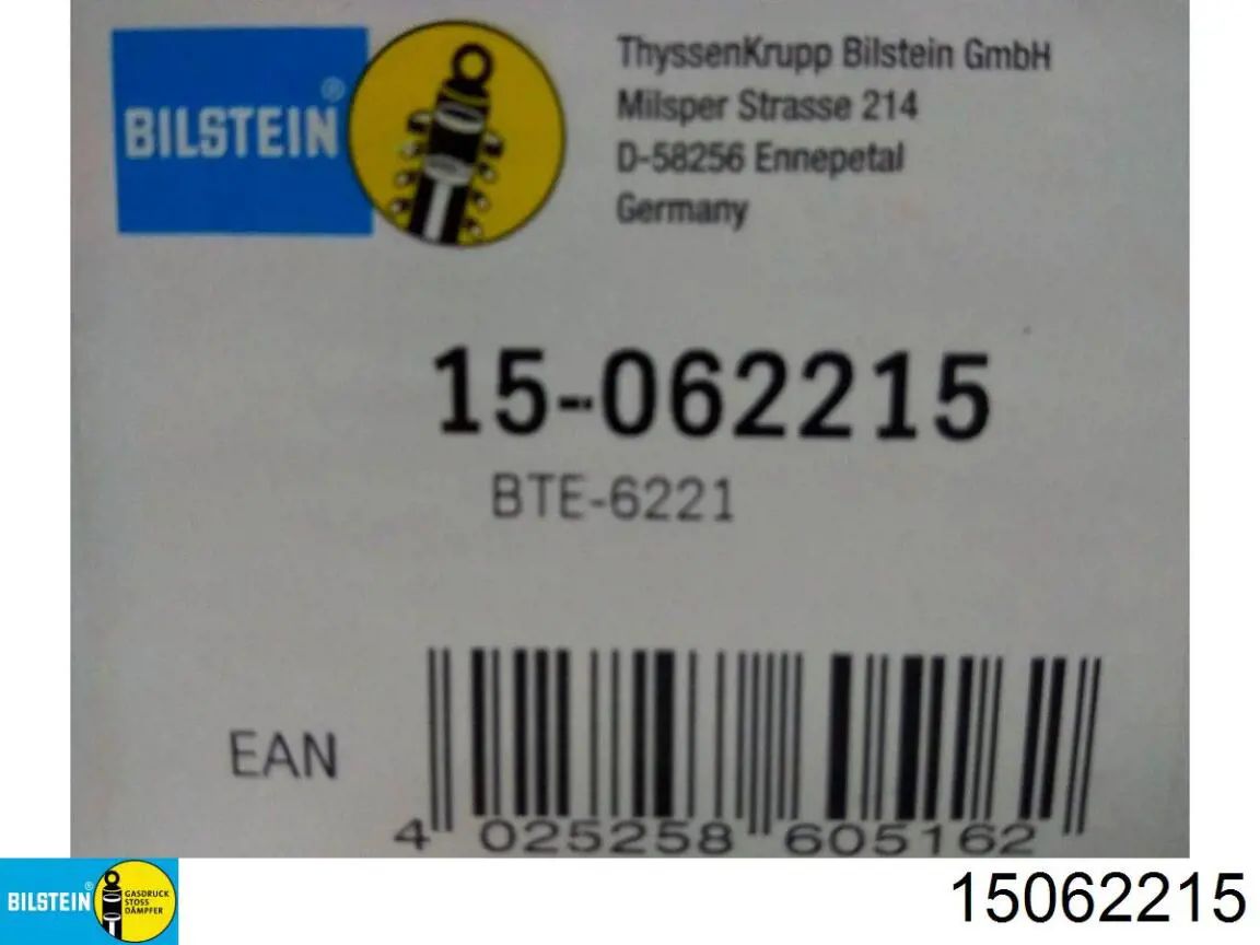 Amortiguadores traseros Bilstein 15062215