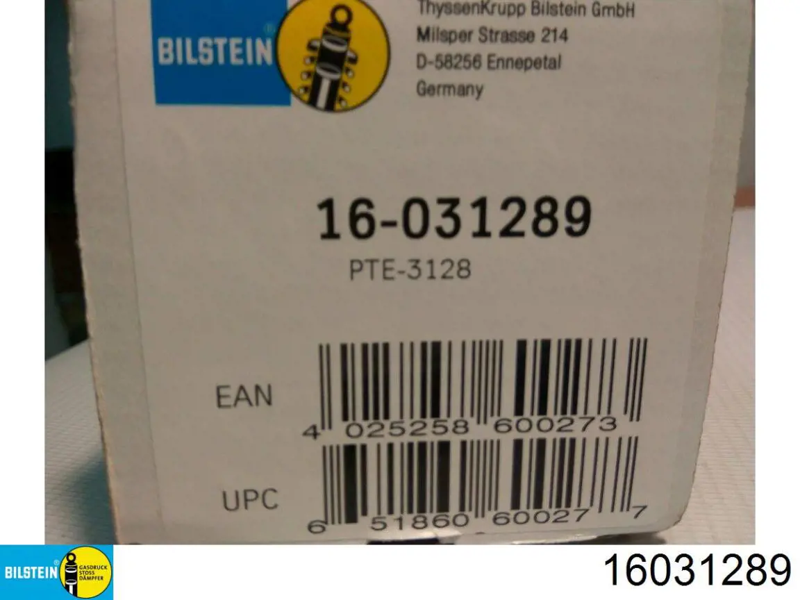 Amortiguador 16031289 Bilstein