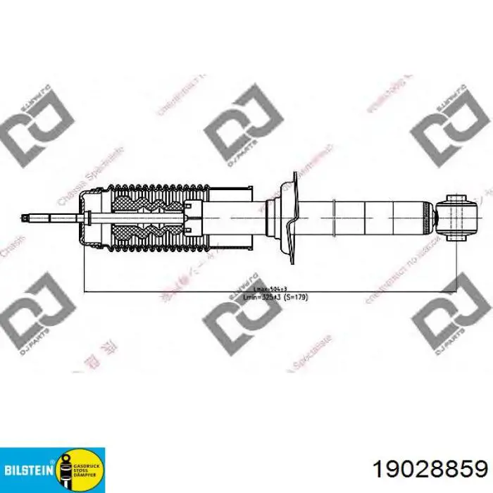 Amortiguadores traseros Monroe E1035