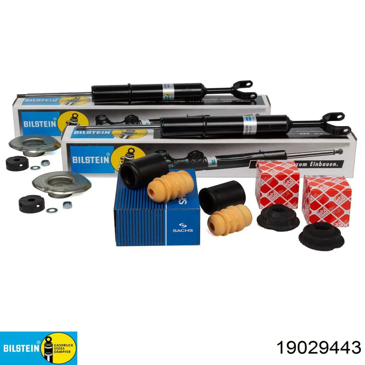 Amortiguador trasero 19029443 Bilstein