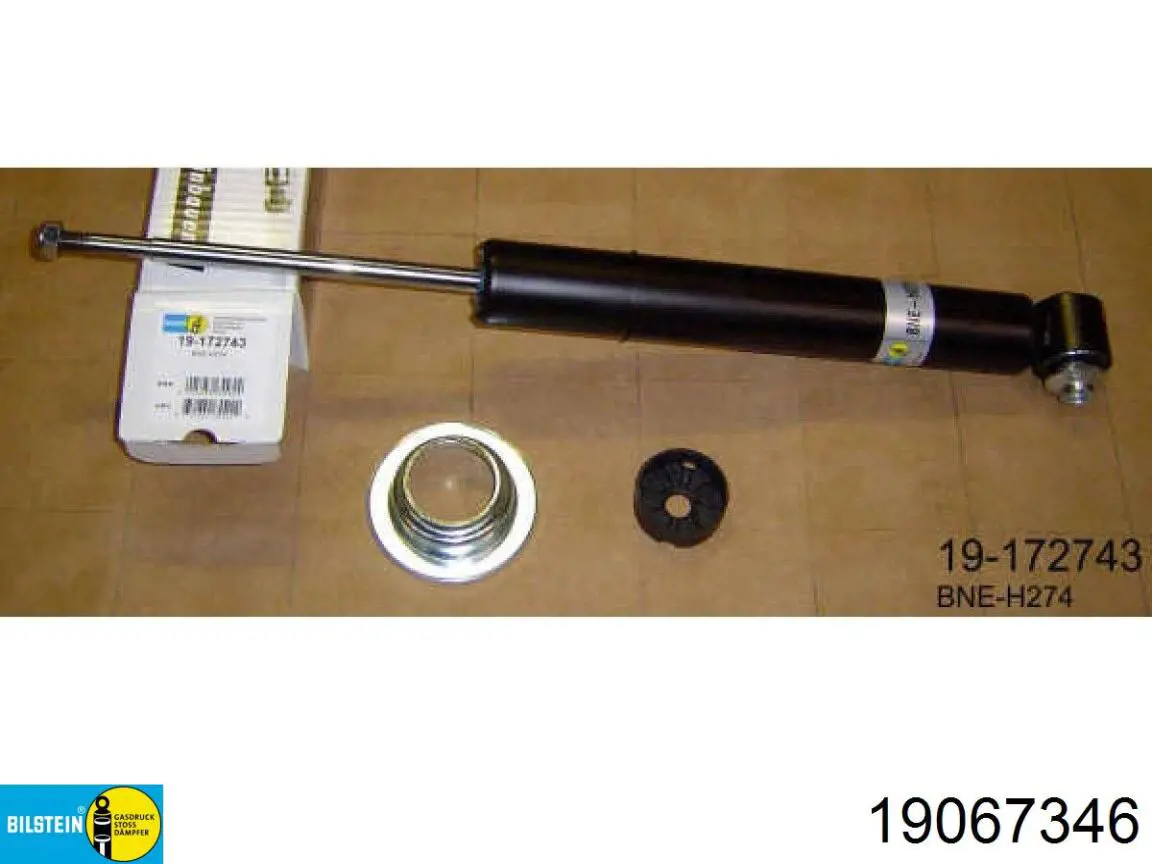 Amortiguador trasero 19067346 Bilstein
