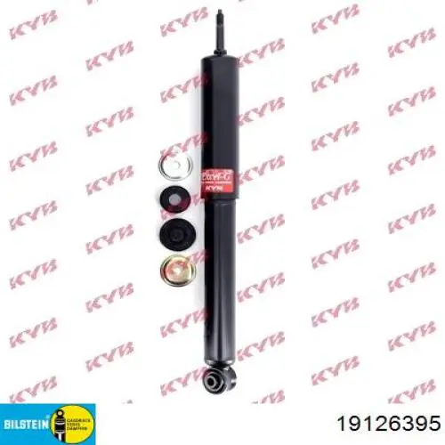 Amortiguador trasero 436039 Opel