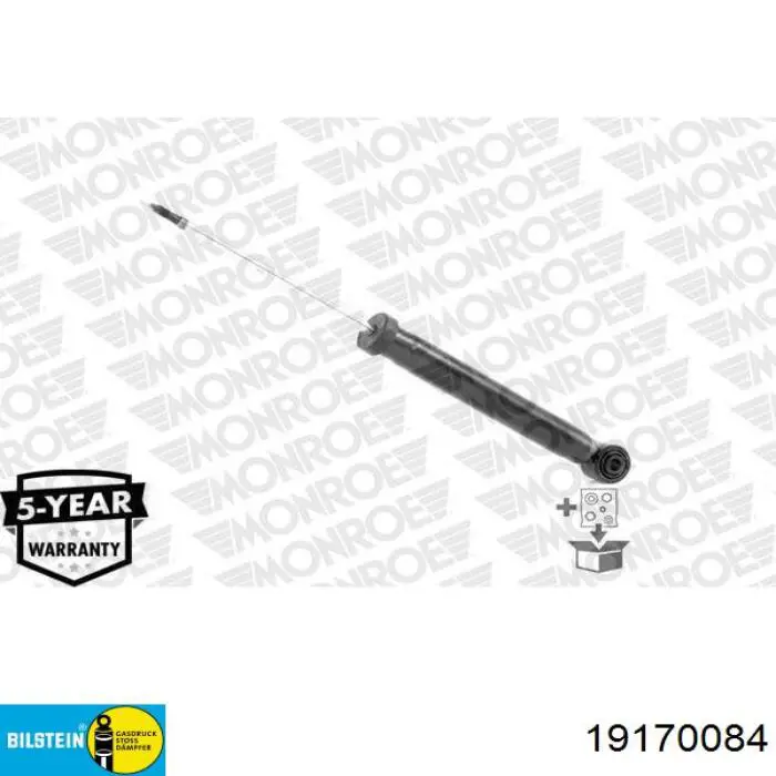 Amortiguador trasero Bilstein 19170084 precio, desde 179,68 EUR